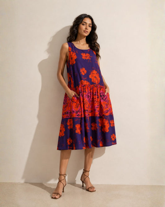 CAPPELLA TIERED DRESS