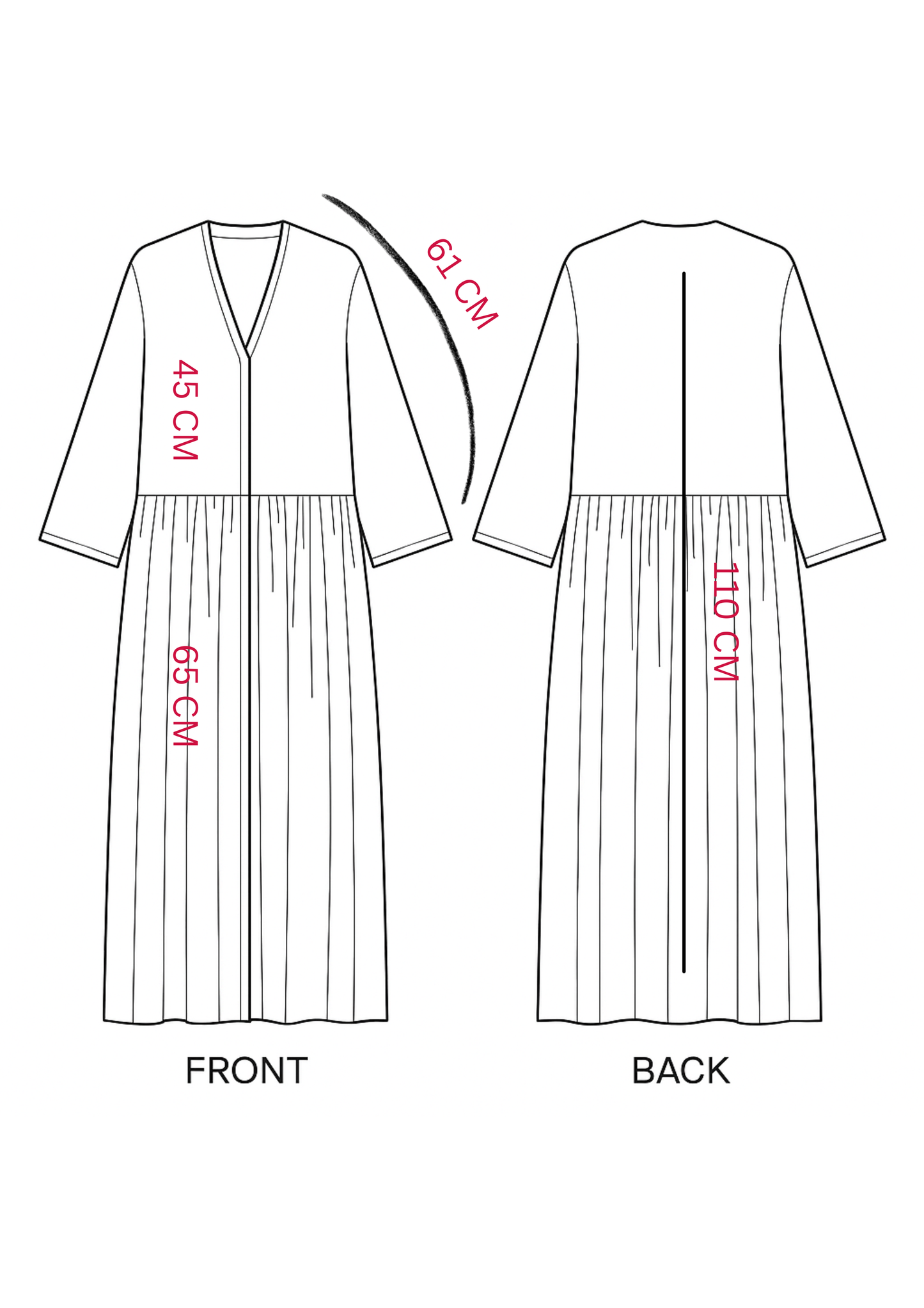 Moonlit serenity - KIMONO  - CANVA