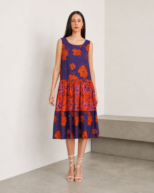 CAPPELLA TIERED DRESS