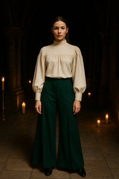 She Knows CORDUROY BLOUSE