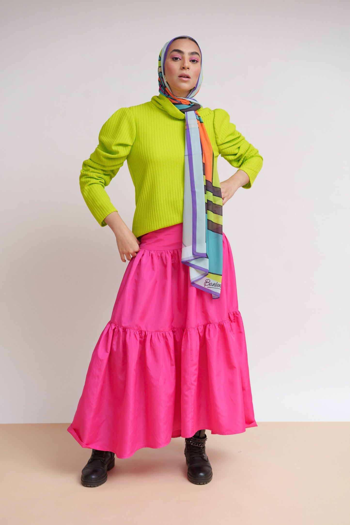RITZY TIERED SKIRT