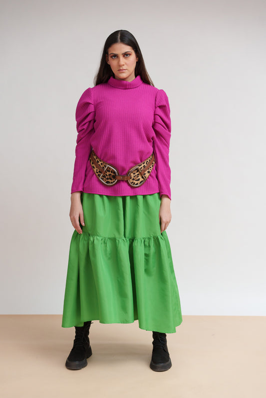 RITZY TIERED SKIRT