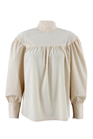 She Knows CORDUROY BLOUSE