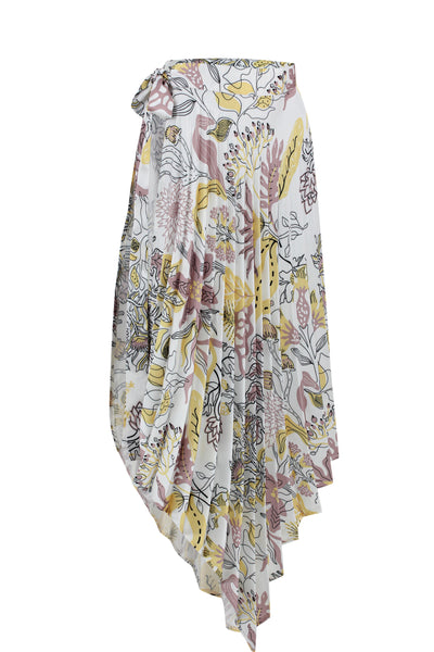 Moonlit serenity - PLEATED BELT SKIRT - FANTASY