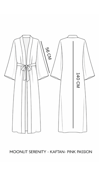 Moonlit serenity - KAFTAN - PINK PASSION