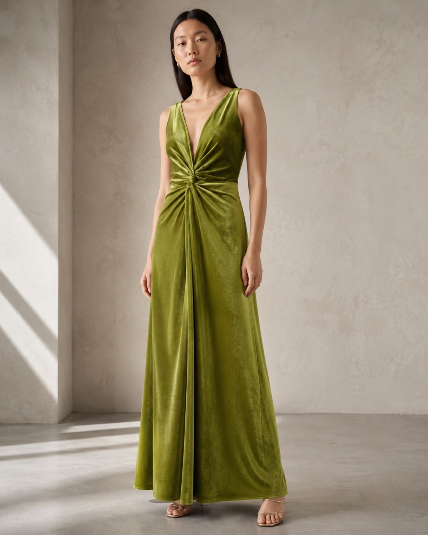 Sahara Twist Slip Dress (فستان الصحراء)