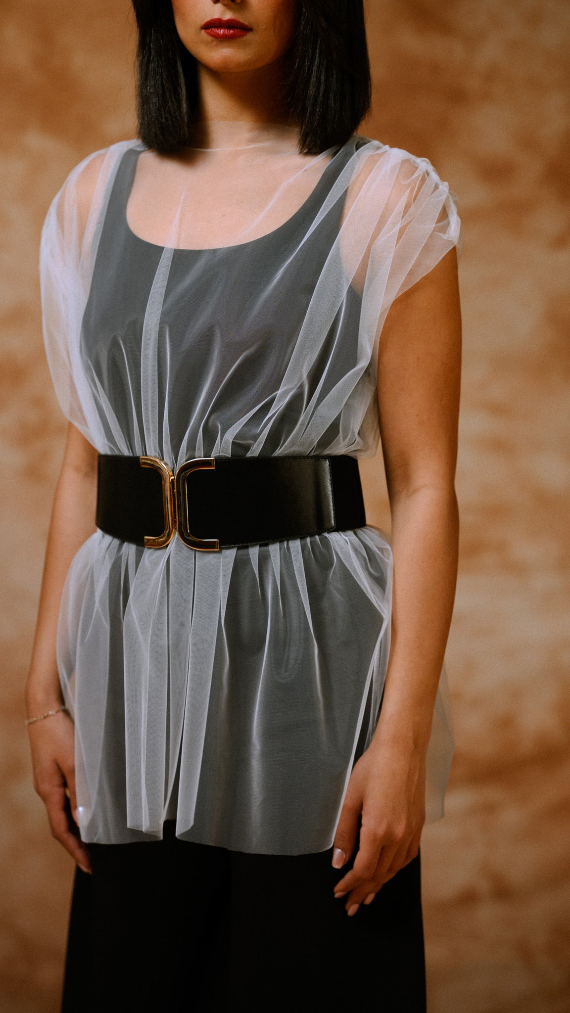 WASSAIL TULLE TOP