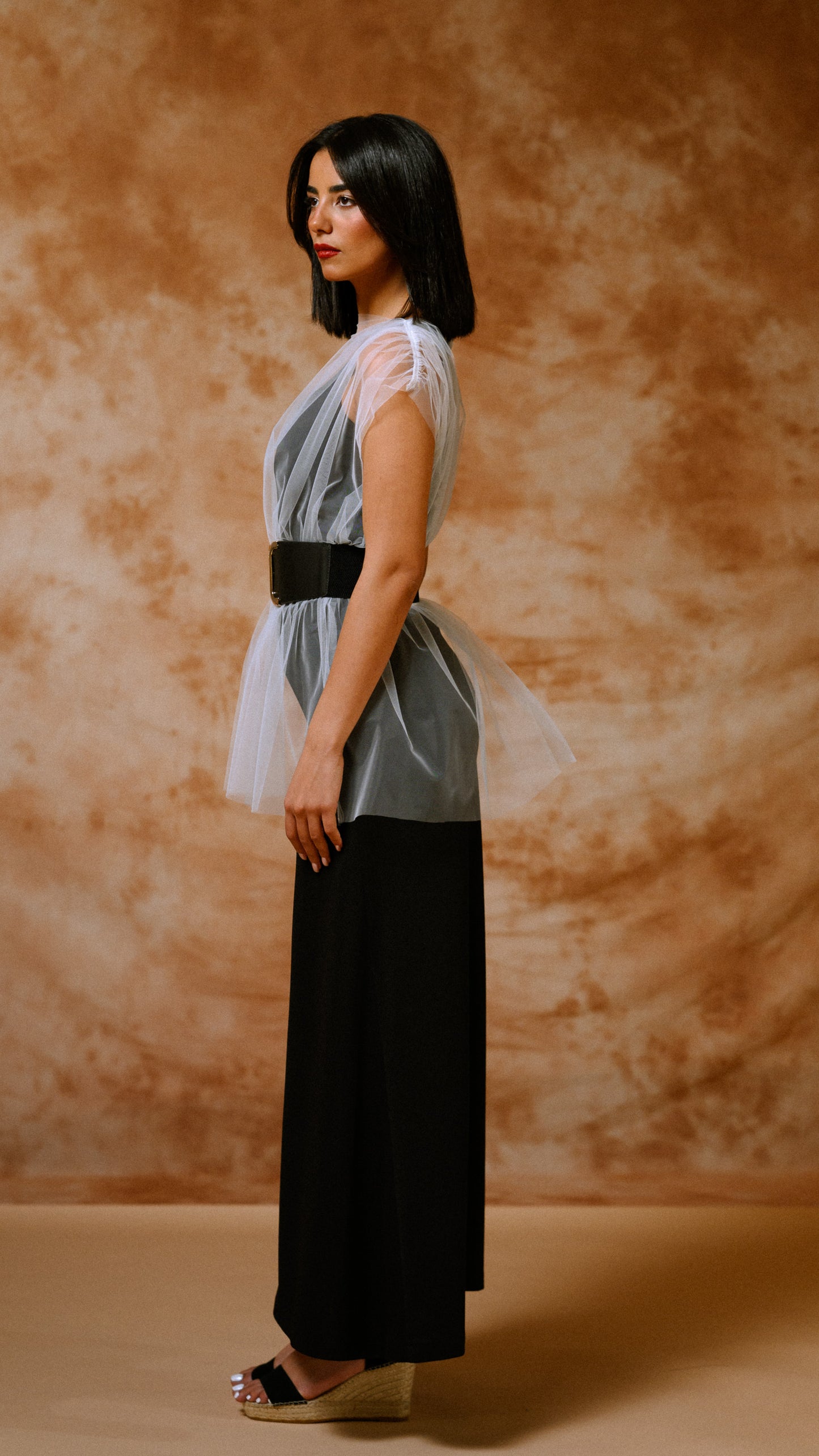 WASSAIL TULLE TOP