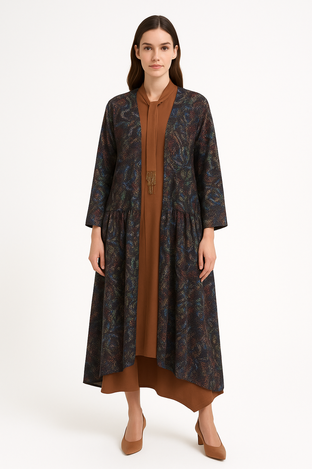 Moonlit serenity - KIMONO  - CANVA