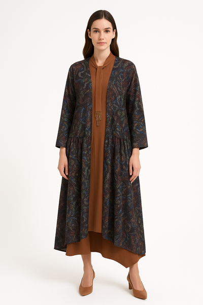 Moonlit serenity - KIMONO  - CANVA