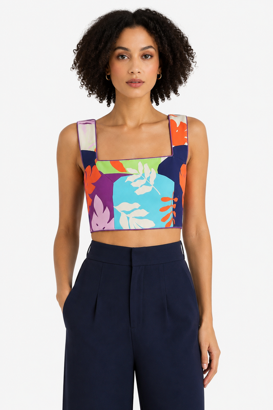 Zellij Crop Top (توب زلّيج)